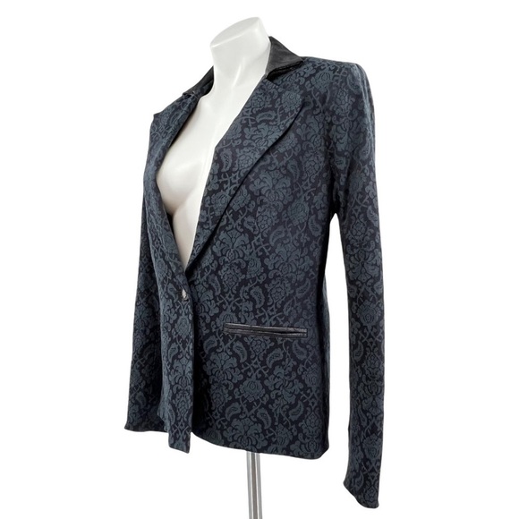SW3 BESPOKE Jacquard Single Breasted 1 Button Blazer Size M - Picture 4 of 9